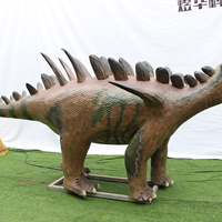Modèle de dinosaure animatronique réaliste télécommandé, conçu par un fabricant professionnel, personnalisable, à vendre