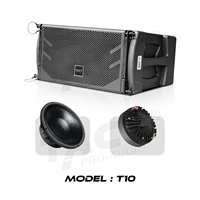 Système de sonorisation toutes saisons avec subwoofer 18 pouces, équipement audio étanche 10 pouces, sonorisation active en ligne