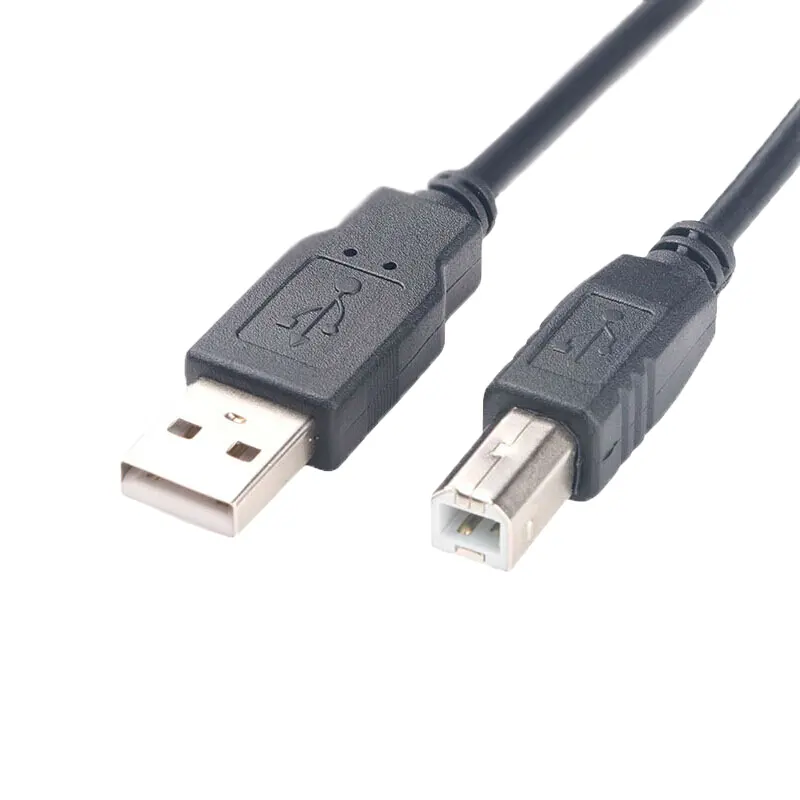 XXD Fabrik preis USB A-Stecker auf B-Stecker 2.0 schwarz 1,8 M USB-Drucker kabel