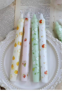 Bougie décorative aromatique cylindrique de 20 cm, faite à la main, en cire de soja mélangée, sans fumée, respectueuse de l'environnement - Product Image 6
