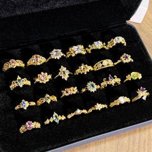 Women's Wedding Party Christian Gold Plated Silver Colorful Zircon Freshwater Pearl Geometric <b>Micro</b>-pave Prong Setting Custom - Product Image 2