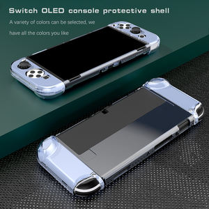 Funda de cristal transparente para Nintendo Switch, accesorios OLED, azul, rojo, nuevo diseño - Product Image 4