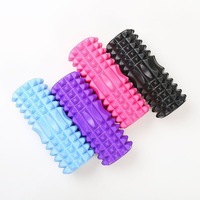 Rouleau de massage professionnel portable et léger en PVC/EVA, à picots, pour yoga, écologique, relaxation musculaire profonde