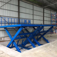 Nouvel élévateur vertical hydraulique avec plateforme tournante, capacité de charge de 2 tonnes, protection IP65 pour usage commercial