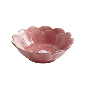 Oval Gold Wash Basin In Pink Floral Design For Hotel And Bathroom Projects Ceramic Fission Glaze Art Basin