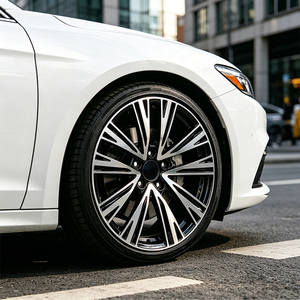 Jantes en alliage Flow Formed 16 pouces 7J style turbine légères pour Ford Focus <span class=keywords><strong>Volvo</strong></span> <span class=keywords><strong>V40</strong></span> V60 Jaguar XE – Sport urbain moderne - Product Image 2
