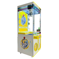 Poupée excitante Happy Moment Claw Machine jeu d'arcade à pièces pour enfants avec des prix en peluche