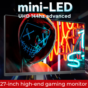 OEM 27 Inch IPS <b>Mini</b>-LED Flat Panel Gaming Monitor 3840x2160 144Hz Refresh Rate RGB 4K HDR Anti-Blue Light Desktop - Product Image 6
