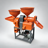Décortiqueuse de riz multifonctionnelle 2500W avec moteur, tamis et faible bruit, haute efficacité, pour usage domestique, agricole et industriel (usine de riz)