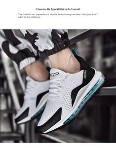 Calzado Deportivo ODM de Alta Calidad para Hombre, Modelo YYY, con Amortiguación de Aire, Malla Transpirable, para Correr, Venta al Por Mayor - Product Image 5