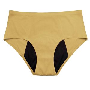 8色展開、プラスサイズ4XL、ハイウエスト水着パンツ - シームレス<span class=keywords><strong>4</strong></span>層構造、高吸収、防水漏れ防止生理用水着 - Product Image 6