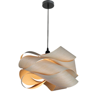 Lustre en placage de bois tissé pendentif lumière rotin lumière pour salle à manger couloir ferme cuisine