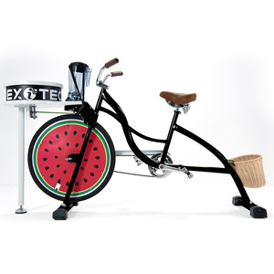 Spremiagrumi Manuale EXI, Frullatore Commerciale per Smoothie, Macchina per Bubble Tea con Ruota da 24 Pollici in Lega di Alluminio - Product Image 3