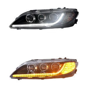 ชุดไฟหน้า LED ความสว่างสูง สำหรับรถยนต์ปี 03-15 6 6000k อุณหภูมิสีใหม่ ไฟวิ่งกลางวันแบบดัดแปลงพร้อมไฟเลี้ยว รุ่นใหม่ LE - Product Image 5