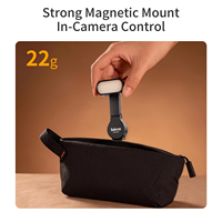 Selens 180 °   Lumière vidéo LED magnétique à 3 niveaux de couleur réglables pour DJI Osmo Pocket 4 4P Gimbal Vlog Selfie Accessoires