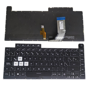 LA ละติน RGB Backlit คีย์บอร์ดสําหรับ ASUS ROG G531 G531GW G531GU G531GD G531G <span class=keywords><strong>G512</strong></span> 561SF11 แป้นพิมพ์แล็ปท็อป - Product Image 1