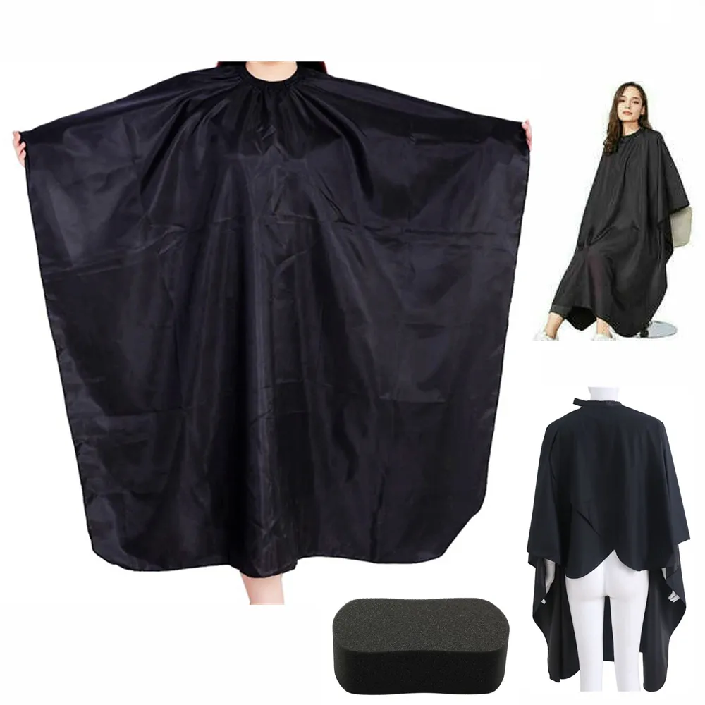 Chuyên Nghiệp Salon Cape Không Thấm Nước Cắt Tóc Capes Với Dây Đeo Cổ Có Thể Điều Chỉnh Capa Thoáng Khí Cho Nhà Tạo Mẫu Tóc Barber Cape