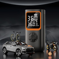 12V Inflador de neumáticos de coche 6000mAh Fuente de alimentación doble Compresor de aire de neumáticos inalámbrico con función de Banco de energía