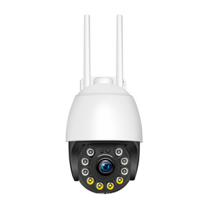 กล้องไร้สายกลางแจ้ง 360 องศา พร้อมระบบ WiFi ความคมชัดสูง มองเห็นในเวลากลางคืน พร้อมระบบบันทึกข้อมูลบนคลาวด์และการ์ดหน่วยความจำ - Product Image 1