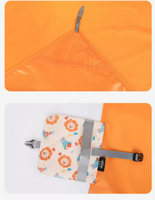 Couverture de pique-nique portable en tissu Oxford imperméable style enfance 82*86 pouces, tapis de pique-nique pour enfants, accessoires de camping en plein air