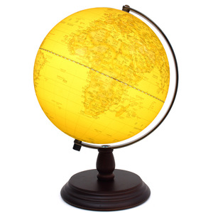 ลูกโลกจำลองแบบนูน 3 มิติ ขนาด 20 ซม. ยี่ห้อ Tianyu พร้อมฐานไม้ ของตกแต่งเพื่อการศึกษา สไตล์ดั้งเดิม เหมาะสำหรับห้องเรียนนักเรียน - Product Image 5