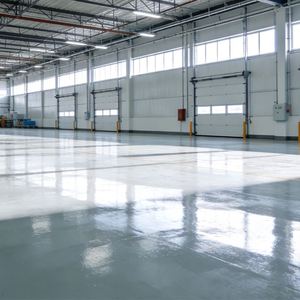 Commercial Grade <b>Epoxy</b> <b>Floor</b> Paint with Abrasion Resistance Scratch Proof Seamless Dust-Free for Retail Store Office Building - Product Image 2