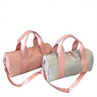 Sac de voyage YSMY pour loisirs, yoga, fitness et sport, en nylon respirant, résistant à l'eau, avec séparation sec-humide et compartiment à chaussures indépendant