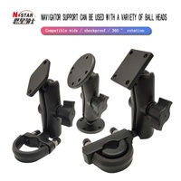 Vente en gros de support d'extension de montage de téléphone en métal multifonction Support de navigateur de moto