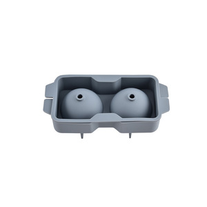 Molde de silicona reutilizable para hacer bolas de hielo de whisky (1/2/4/6/8 unidades), fácil de desmoldar, para el hogar, bares y fiestas. - Product Image 6