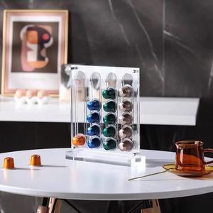 コーヒー収納ラックボックスアクリル縦型吸引収納ディスプレイラックをラックに設置可能 - Product Image 4