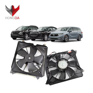 Ventilador de refrigeración para radiador de coche eléctrico para Honda Civic City Cr-v <span class=keywords><strong>Crv</strong></span> Accord Fit Jazz Odyssey Vezel <span class=keywords><strong>2015</strong></span> 2020 2021 2022 2023 - Product Image 1