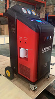 Máquina Totalmente Automática de Recuperación, Recarga y Lavado de Refrigerante de Aire Acondicionado R134a y R1234yf LAUNCH Value 300 Plus Estación de Servicio AC