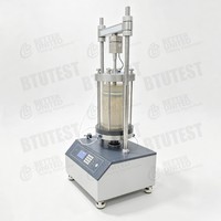 Sistema Triaxial Automático para Roca y Suelo, Aparato Triaxial de Deformación Totalmente Automático, Cizallamiento Triaxial para Máquinas, Alta Precisión, 1 Año de Garantía