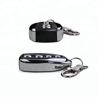 Champions AG002 Télécommande universelle sans fil 4 boutons pour ouvre-porte de garage automatique ABS 433 MHz, code d'apprentissage et clonage