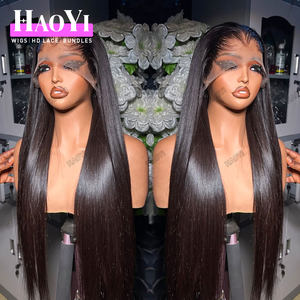 วิกผมลูกไม้ด้านหน้า100% ผมมนุษย์แท้วิกผมมีลูกไม้เต็ม13X6 360ไม่มีกาววิกผม - Product Image 6