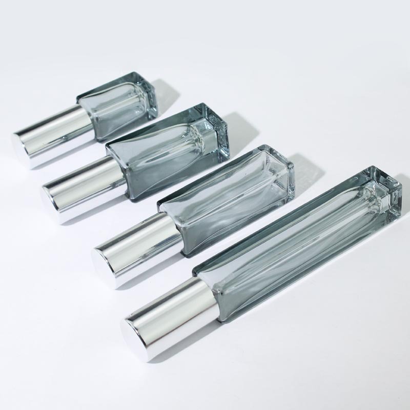 grey bottle with silver cap