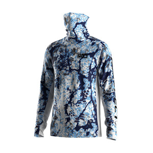 Camisa de Pesca de Manga Larga para Hombre con Malla Lateral, Secado Rápido, Antiolor, Estampados por Sublimación para Pesca en Bote - Product Image 1