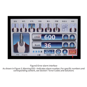 Máy phẫu thuật nha khoa cấy ghép mô tơ LED độ chính xác cao 5-70Ncm màn hình cảm ứng hệ thống phục hồi cấy ghép nhổ răng cho phòng thí nghiệm - Product Image 5