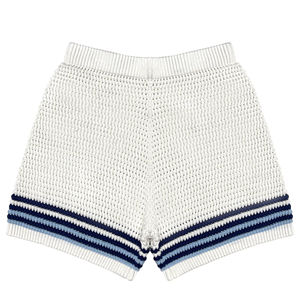 Custom <b>Men's</b> Jacquard Cotton Knitted <b>Shorts</b> Winter ODM Fashion Basketball Pants with Hollow Sweater Casual Style - Product Image 5