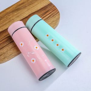 High-Value Daisy Insulated Cup Cute Flower Glass Cup Fashionable and Luxurious Gift Cup for Girls - Product Image 4