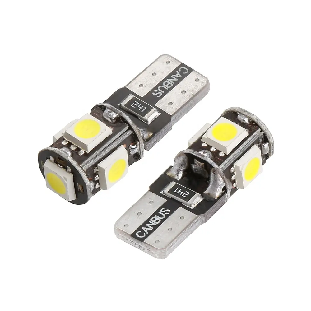 Nieuw Product Led Licht Auto T10 5smd 5050, Auto Led Licht, Led Auto Auto Auto Knipperende Led Verlichting T10 Led 5led Voor Achteruitrijlicht