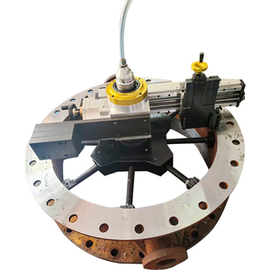 Hiệu quả cao Tự động thức ăn ID gắn 50-508 mét Điện mặt bích phải đối mặt với máy Mặt bích facer - Product Image 6