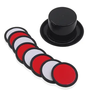 Mystery of High Hat Magic Tricks Produce Chips Hat Magie Close up Illusions Gimmick Props Accessories Hat <strong>Rainbow</strong> Piece Magia - Product Image 2