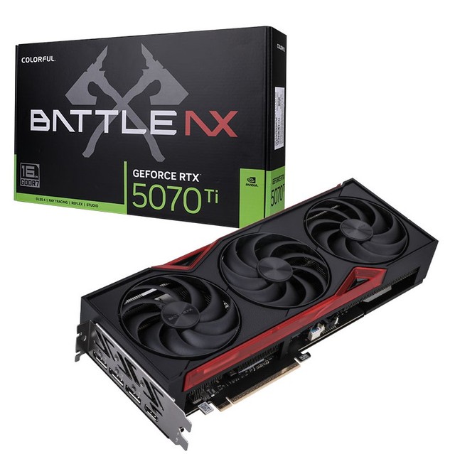 Brand New Factory sealed RTX 5070 Ti Deluxe Edition SFF 16GB GDDR7 DLSS 4 Fan Graphics Card Esports Ray-tracing Gaming Desktop
