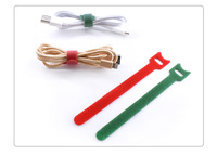 Attaches de câble en nylon hautement adhésives Attache double face dos à dos crochet et boucle Gestion des câbles écologique