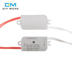 220V Âm Thanh Bằng Giọng Nói Cảm Biến Chuyển Đổi Trong Nhà/AC85V-265V 50Hz Lò Vi Sóng Radar Mô-đun Cảm Biến Chuyển Động Tự Động Thông Minh Trên Tắt Đèn Chuyển Đổi - Product Image 6