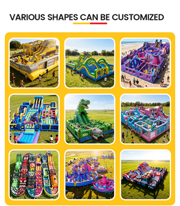 Parcours d'<span class=keywords><strong>obstacles</strong></span> Offre Spéciale pour enfants rebondissant des <span class=keywords><strong>obstacles</strong></span> sportifs gonflables de château blanc - Product Image 2