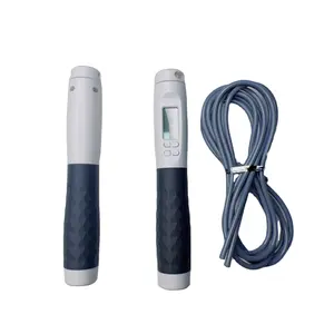 LED Display Digital Weight Calories Time Setting Heavy Weight Speed Jump Rope for Fitness Training