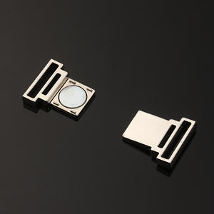 Hebilla de cinturón de doble punta de aleación de zinc, 25 mm de diámetro interior, plateada y negra, ajustable, de tela, de seguridad, para mochilas y zapatos - Product Image 2