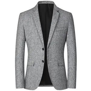 Bộ Com Lê Mới Áo Khoác Nam Áo Khoác Thường Ngày Mỏng Thời Trang Áo Khoác Công Sở Đẹp Trai Áo Blazer Kẻ Sọc